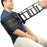 Vive Transfer Sling - Padded Assist Gait Belt - Heavy Duty Patient Lift with Straps - Mobility Standing and Lifting Aid for Disa