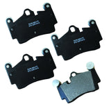 Bendix Premium SBM978 Semi-Metallic Rear Brake Pads for Audi Q7 2015-2007, Porsche Cayenne 2006-2003, Cayenne 2010-2008, Volkswa