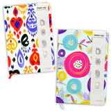 Memorys 2024 A5 Black Ribbon Bookmark Combo Notebook With Rounded Corners | Size 148Mmx210Mm, 80 Gsm, 240 Ruled Pages (Floral Fa