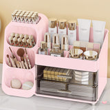 Anylady Makeup Organizer with Drawers, Skincare Organizer (Large Size Thick), Storage Box Cosmetic Display Cases, Make up Organi