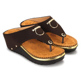 Ortho Joy Doctor Fancy Slipper For Women || Orthopedic Women'S Fashionable Comfortable Slipper,Dark Brown,8,B0C96HLSMP