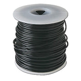Frey Scientific Pvc Coated Hookup Wire - 18 Gauge - Stranded Conductor - Black