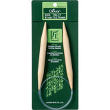 Clover Bamboo Circular Knitting Needles 24in/ No.17, 24