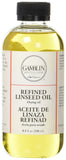 Gamblin 8.5 Oz Refined Linseed Oil (ANG06008)