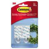 HOOKS MEDIUM CLR 2PK