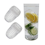 2 Pack Fruit Infuser Insert and Tea Infuser for Wide-Mouth Bottles, Compatible with Stanley, Hydro Flask, Iron Flask, Takeya, Th
