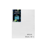 Eduway Canvas Board For Painting- 18X24 Pof 1 | Premium Quality 7Oz Pre-Primed Cotton Canvas Board For Artists & Beginners | Ide