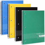 Graph Paper Spiral Notebook Graph Paper Notebook Spiral, Quad Ruled Grid Notebooks, Perforated Pages 10.5 X 8 Inches 1 Sub