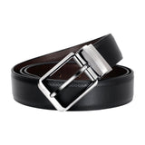 Auraki Vegan Leather Reversible Formal Belt For Men/Boys(ColorBlack & Brown||ArkBl07)