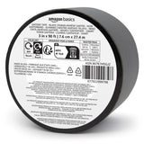 Amazon Basics No Residue, Non-Reflective Gaffers Tape - 3 inch x 90 feet, Black