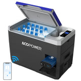 ACOPOWER&LiONCooler Mini VX28 Battery Refrigerator, 29Qt Car Freezer with APP Control, -4?~68? RV Portable Fridge, 12V Cooler fo