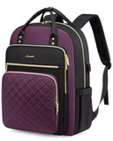 LOVEVOOK Laptop Backpack for Women with Separate Laptop Compartment, 15.6 Water Resistant Lightweight Daypacks for College Trav