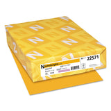 Color Paper, 24lb, 8 1/2 X 11, Galaxy Gold, 500 Sheets