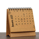 Accuprints 2025 Size 5.8 By 5.8 Inch Brown Kraft Calendar