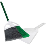 Libman 00248 Large Precision AngleBroom with Dust Pan, 4 Pack