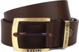 Men Evening, Casual, Formal, Party Brown Genuine Leather Belt ()_1010
