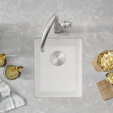 Blanco Precis Medium Single - White