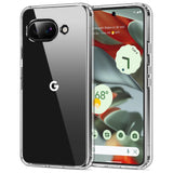 HOOMIL for Google Pixel 9A Case, Non-Yellowing, Drop Protection, Anti-Scratch, Transparent Hard Back Phone Cover - Crystal Clear