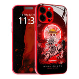HEMINJYJEF Gear 5 Nika Joy Boy Japanese Anime Anti-Drop Color Soft Silicone Protective Shell Manga Pattern Tempered Glass Covers