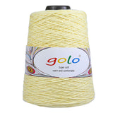 golo Cotton Cone Yarn for Crocheting Carpet 6/4 Warp Yarn 250g Cotton Yarn for Weaving
