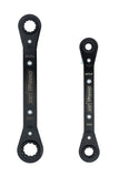 Channellock 841S 8-in-1 SAE Ratcheting Wrench Set | 8 sizes in 2 Pieces Including 5/16, 3/8, 7/16 ,9/16, 5/8, 11/16, 3/4-Inch |