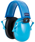 TacGuru 130 - Kids Ear Protection Earmuffs, Hearing Protection for Kids, One Size for 3-16 Yr Old, Neon Blue