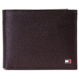 Tommy Hilfiger Chase Mens Global Coin Wallet Brown(8903496160598)