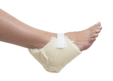 Essential Medical Supply Sheepette Synthetic Sheepskin Soft Heel Protectors with Securing Strap