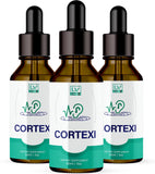 LIVORKA Cortexi Oral Drops to Drink - Formula for Ear Health, Hearing Support - Pack of 3 Bottles (90 Day Supply)