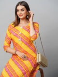 Anni Designer Women'S Cotton Blend Floral Straight Kurta With Pant (Sumali Red-Nw Large),Red,L,,,
