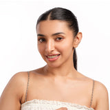Yuvanta Beaded Bra Straps For Women Fancy Detachable Shoulder Straps For Bra, Tops, Saree Blouses & Dresses Handcrafted Strap