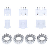 CQRobot JST XHB 2.54 mm Pitch 2-Pin/3-Pin/4-Pin Electronic Connector IC Male Plugs, Female Sockets Housing and T-Shaped Crimp Te