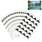 360pcs/15 Sheets Photo Corner Stickers, Self-Adhesive Scrapbook Picture Mounting Corners for Scrapbooking Album Memory Book Jour