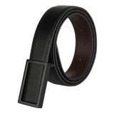 Zacharias MenS Texas Leather Black Buckle Formal Belt Y37 (Black_3Xl) (Pack Of 1)