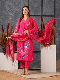 Anni Designer Women'S Cotton Blend Straight Printed Kurta With Pant & Dupatta (Sanskrit Rani-Nw_S_Pink_Small),Pink,S,,,