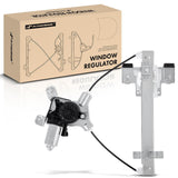A-Premium Rear Right Passenger Side Electric Power Window Regulator with Motor Compatible with Cadillac Escalade 2007-2014 & Che
