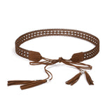Salty Gypsy Tassel Lace Belt For Dresses For Women | Stylish Adjustable Waist Belt | Trendy Waist Belt | Versatile Fashion Acces