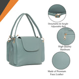 Adisa Shoulder Handbag Bag For Women And Girls With Sling Belt (Ad4055-Grn),Green,,B08NZKXYQK