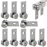 2 Wheels Trolley Assembly Rollers, 2 Bearings Channel Hardware, Stable Roller for 1-5/8 Wide and All 1-5/8 or Taller Strut Chann