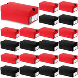 Fullhawl 20 Sets Mini Shoe Gifts Boxes for Party Favors 4 x 2.3 x2 inch Small Sneaker Box with Editable Label Sports Theme Chris