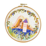Zoomella Funny Embroidery Starter Kit Bamboo Embroidery For Beginners Adults Style 2Crafts|Needlecrafts & Yarn|Embroidery & Cros