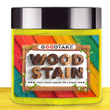 GOODTAKE Yellow Wood Stain, Wood Dye Stain Powder that Makes Vibrant Wood, Premium Fast Dry Dark Wood Stain Powder for Crafts, M