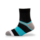 Young Wings MenS_Socks Black Colour Cotton Fabric Design Free Size Ankle Length Casuals & Formals Wear Socks Pack Of 1 M1242 N