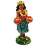 KC Hawaii Hula Girl Kinohe Dashboard Doll 4 X 2 X 1.5