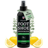 Aromasong Natural Shoe Deodorizer and Foot Spray - 24-Hour Freshness Foot Odor Eliminator for Feet - Extra Strength Fresher for