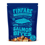 Finfare Freeze Dried Dog Treats, Salmon Skin Bites, Protein & Omega-3s, Grain Free Salmon Dog Training Treats, Crafted in USA, 9