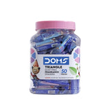 Doms Triangular Dust Free Fragrance Eraser Jar Pack | Clean, Dust Free & Good Erasing | Lesser Flakes & Non-Messy Erasing | Alwa