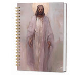 KDHTY Jesus Christian Bible Verse Journaling Notebook,Prayer Journal Bible Verse Notebooks,Religious Spiral Notebook Journal for