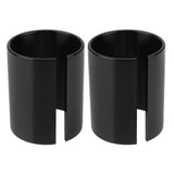 Be In Your Mind 2 Pcs Aluminum Alloy Threadless Stem Shim Adapter 1-1/8 to 1 28.6mm to 25.4mm Front Fork Steerer Tube Reducer fo