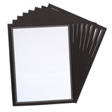 Pacon SelfAdhesive Paper, Black, 81/2 x 11, 8 Sheets